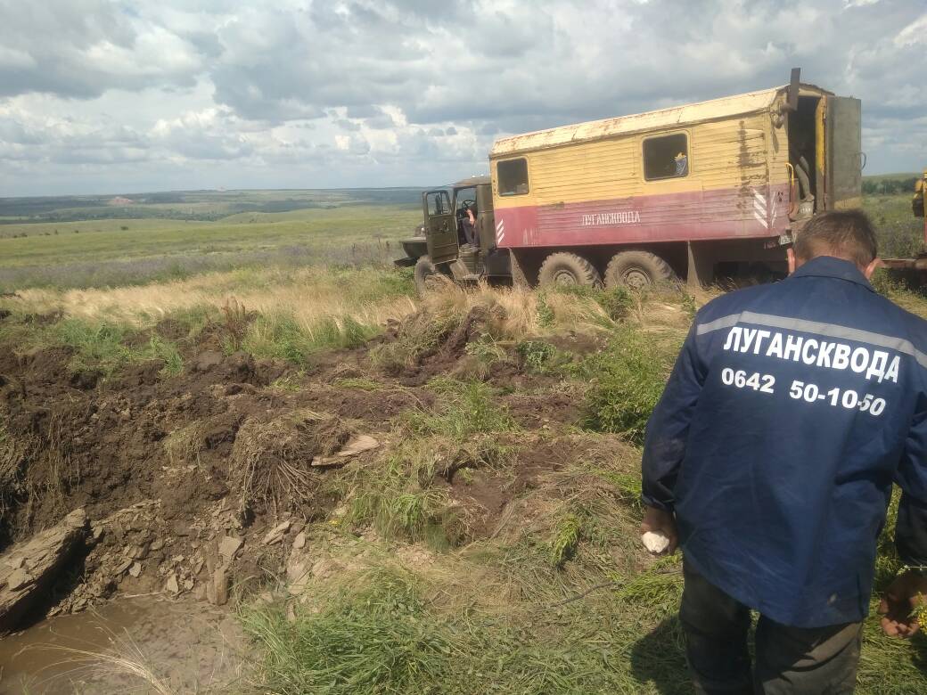 Подробнее о статье Водоснабжение Ровеньков не восстановлено из-за нового порыва магистрального водовода вечером 22 июня.